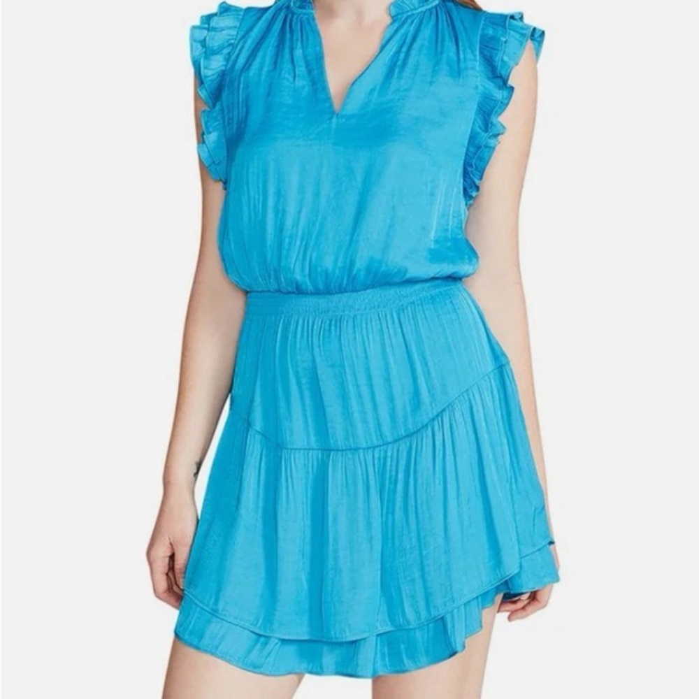 NWT Steve Madden “Prairie Dreams Dress” in Aruba Blue
